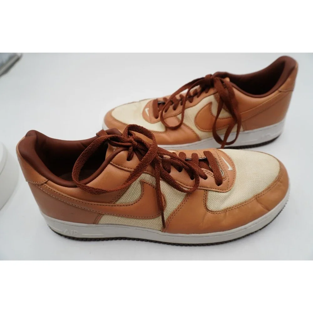 Nike Air Force 1 Low QS Acorn 2021 Natural Underbrush Brown DJ6395-100 Size 11